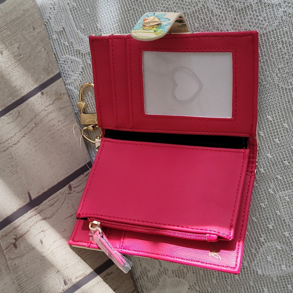 Betsey Johnson Keychain Card Wallet - Picture 5 of 6